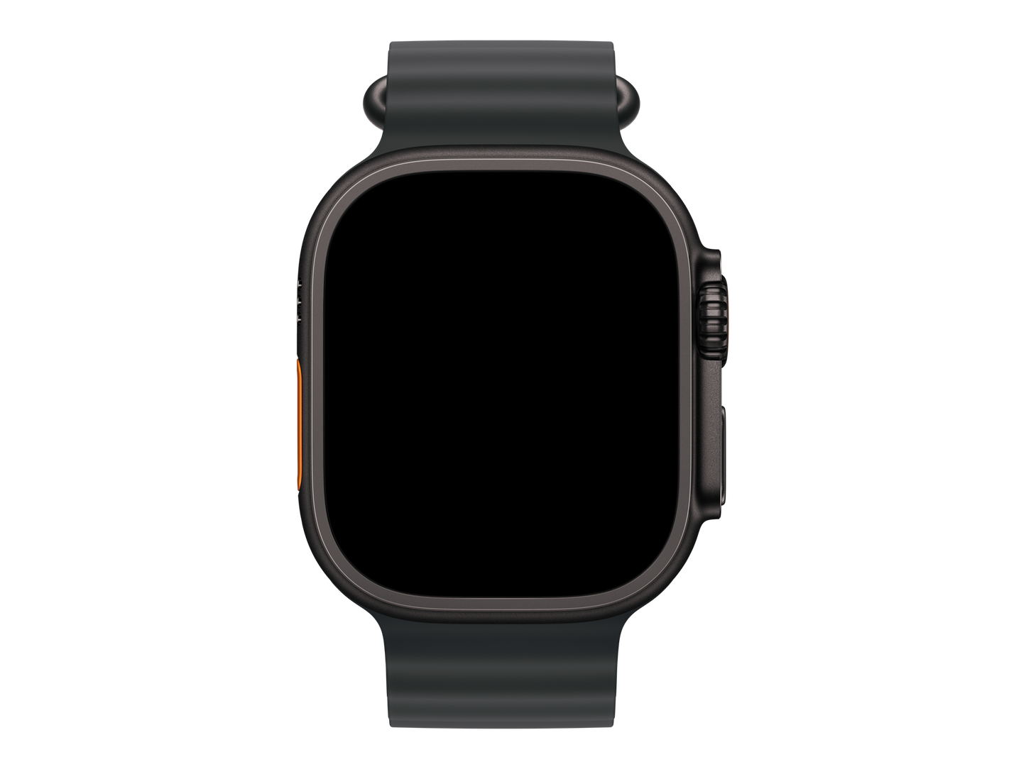 Apple Watch Ultra 3 eSIM Ocean Band בצבע שחור