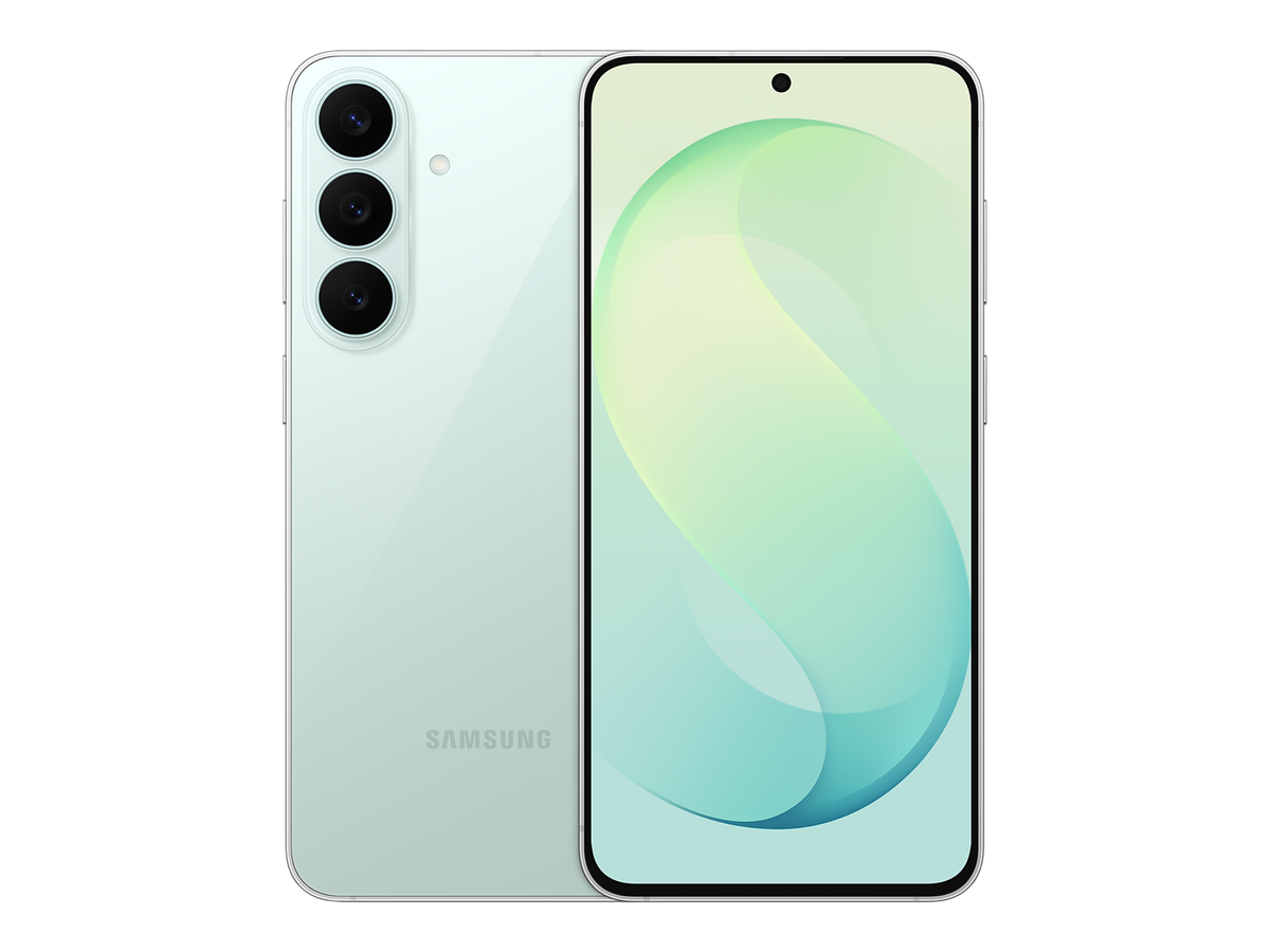 Galaxy S26 FE בצבע Pistachio