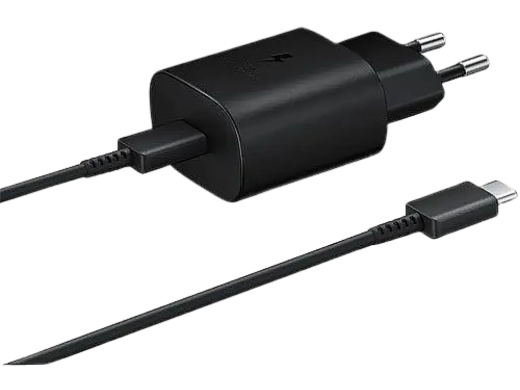 מטען קיר סמסונג וכבל הטענה 25W Type-c