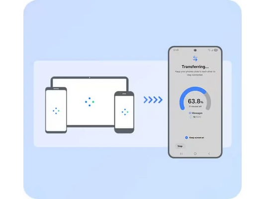 כיצד להשתמש באפליקציית Smart Switch כדי להעביר נתונים בין מכשירי Samsung Galaxy