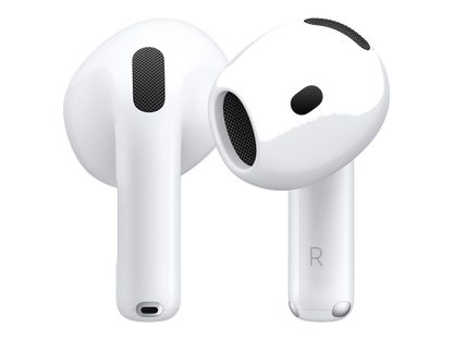 AirPods 4 בצבע לבן