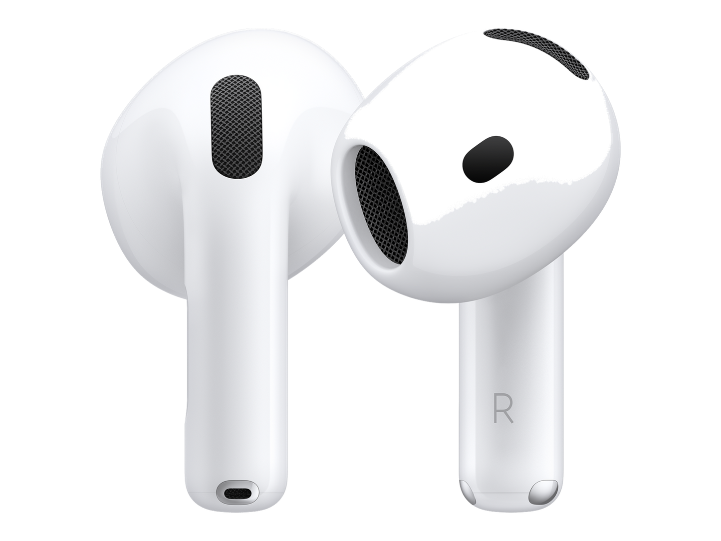 AirPods 4 with ANC בצבע לבן