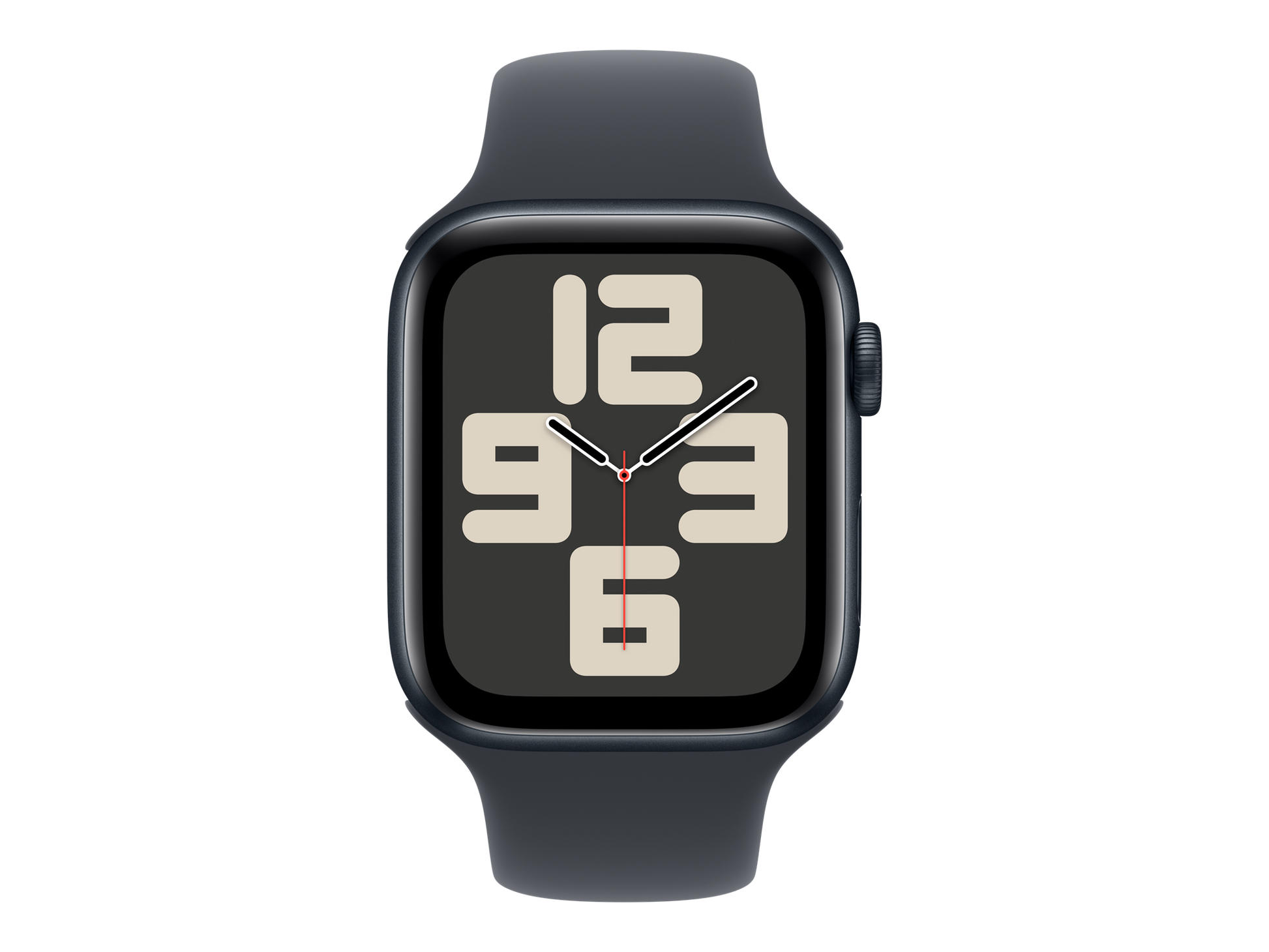 Apple Watch SE 2 GPS בצבע שחור חצות