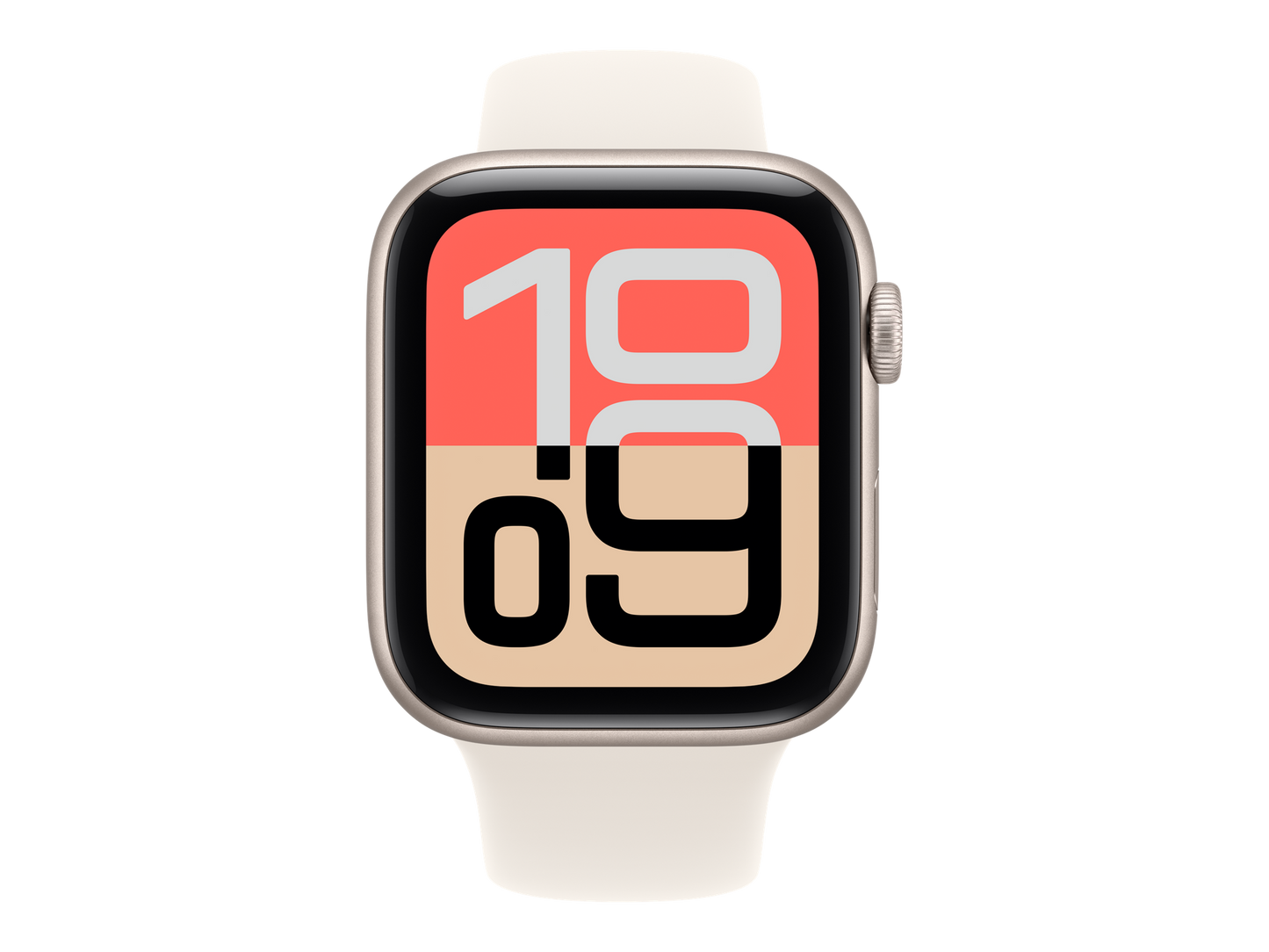 Apple Watch SE 3 GPS בצבע אור כוכבים