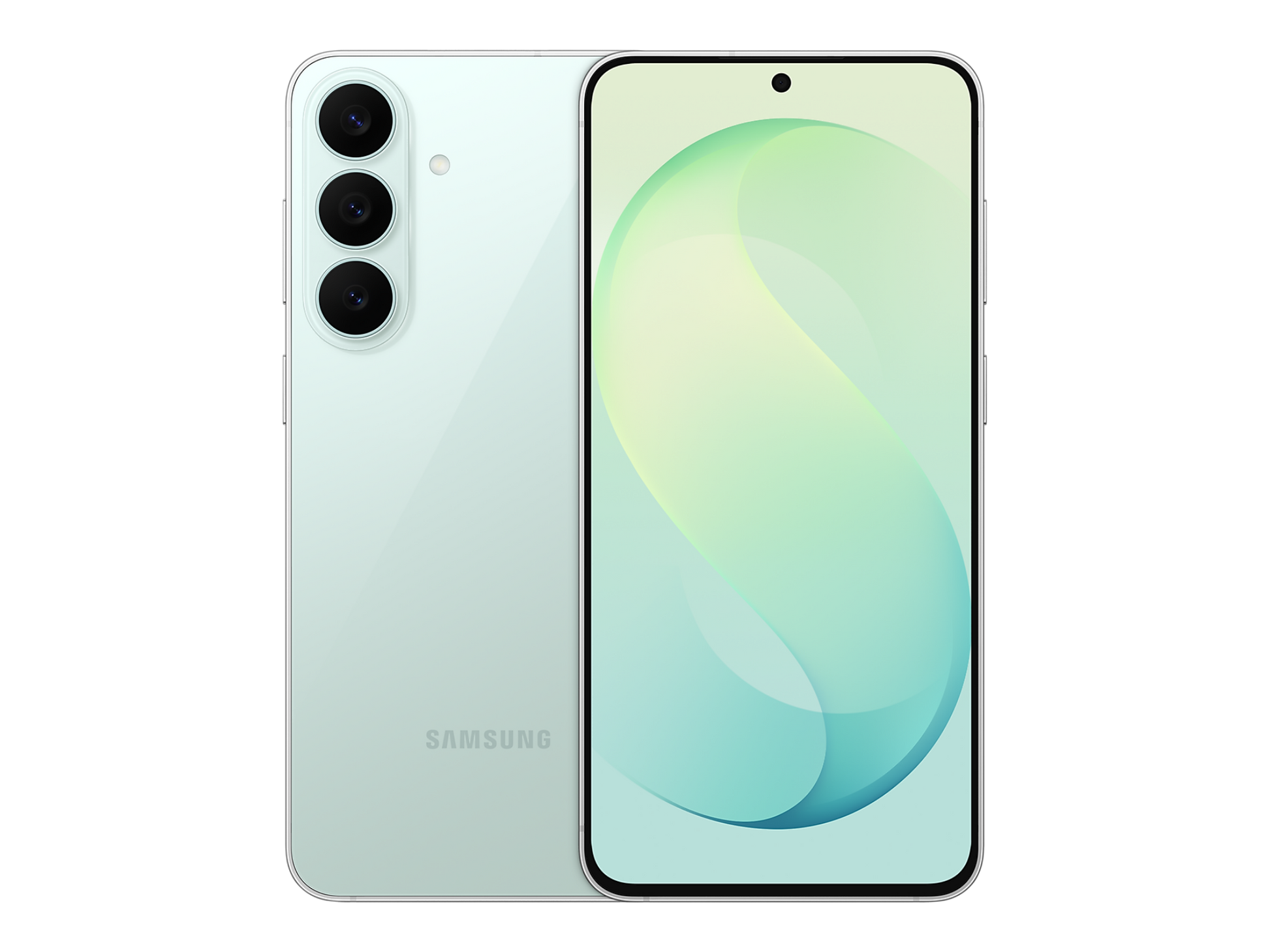 Galaxy S26 FE בצבע Pistachio