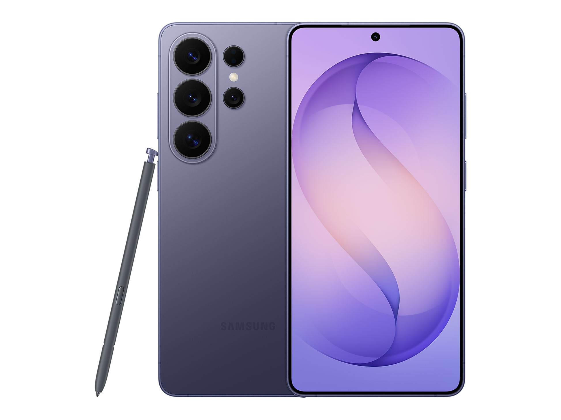 Galaxy S26 Ultra בצבע Cobalt Violet