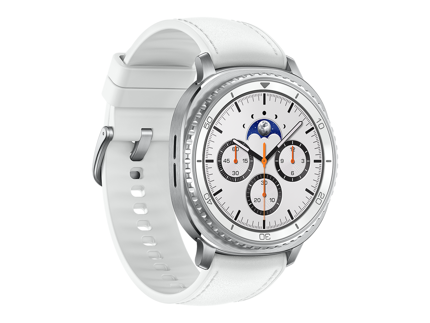 Galaxy Watch8 Classic LTE בצבע לבן