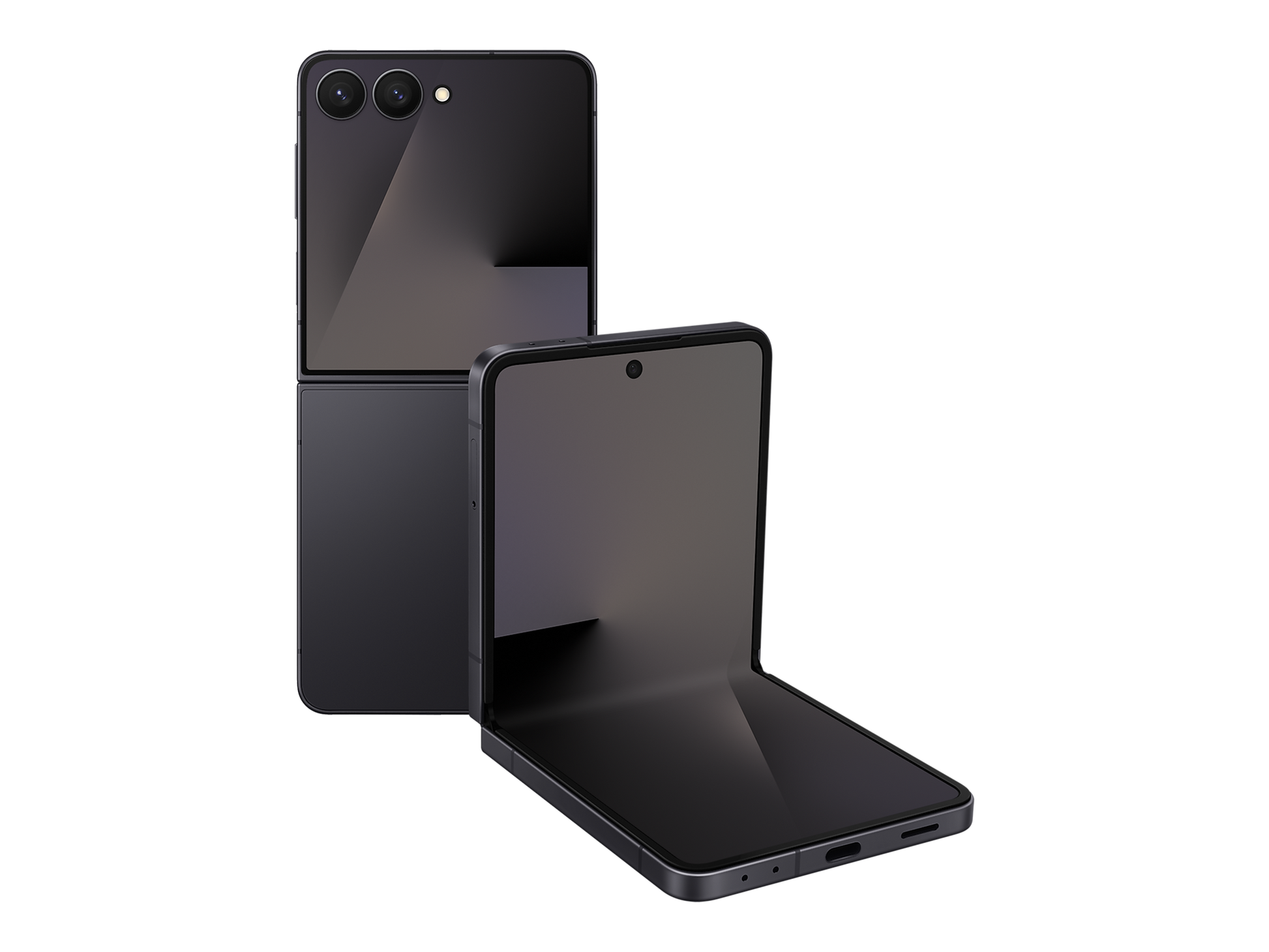 Galaxy Z Flip7 בצבע Jetblack