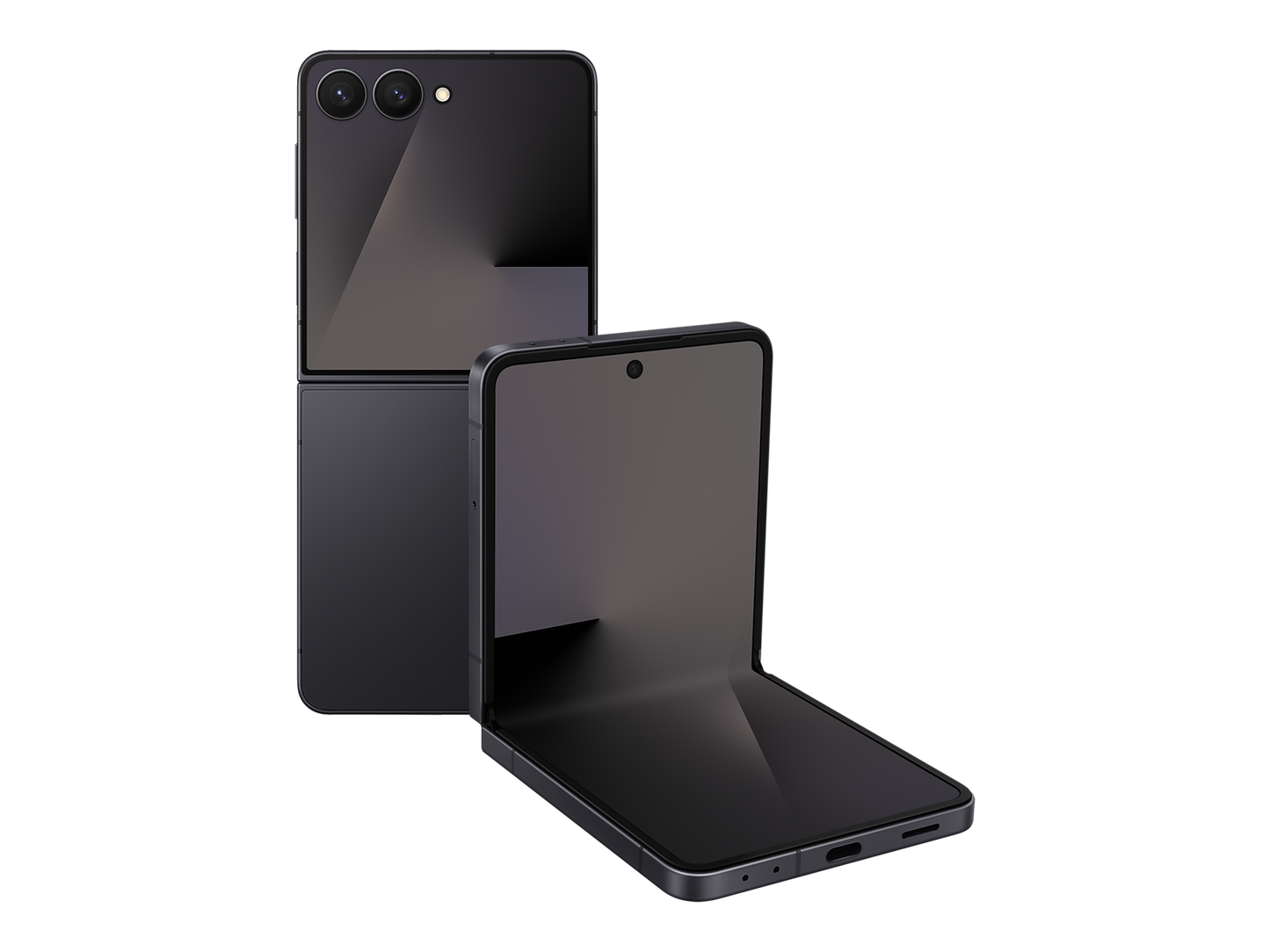 Galaxy Z Flip7 בצבע Jetblack