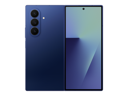 Galaxy Z Fold7 בצבע Blue Shadow