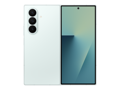 Galaxy Z Fold7 בצבע Mint