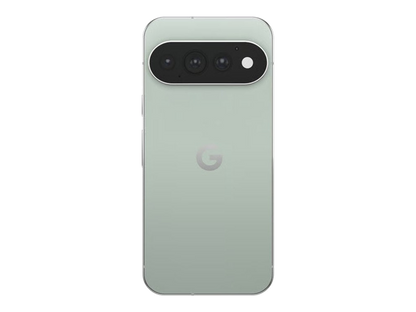 סמארטפון Google Pixel 11 Pro בצבע אפור ירקרק, מבט מהגב