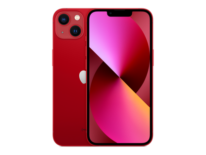 iPhone 13 תצוגה בצבע אדום