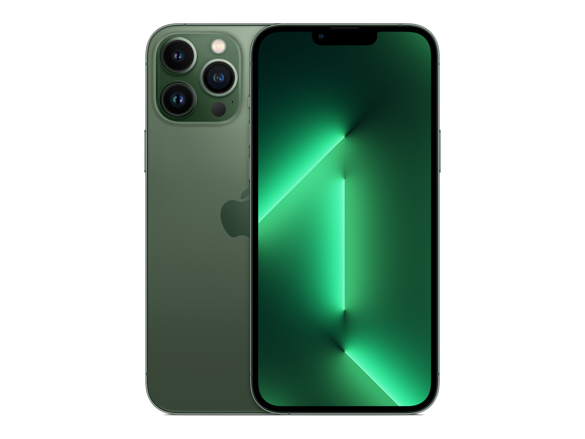 iPhone 13 Pro Max תצוגה בצבע ירוק