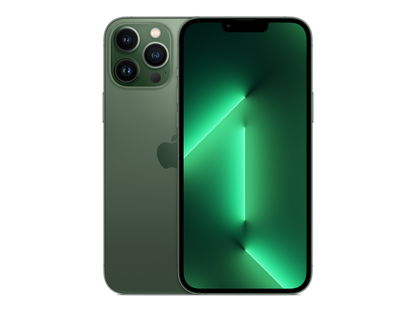 iPhone 13 Pro Max תצוגה בצבע ירוק