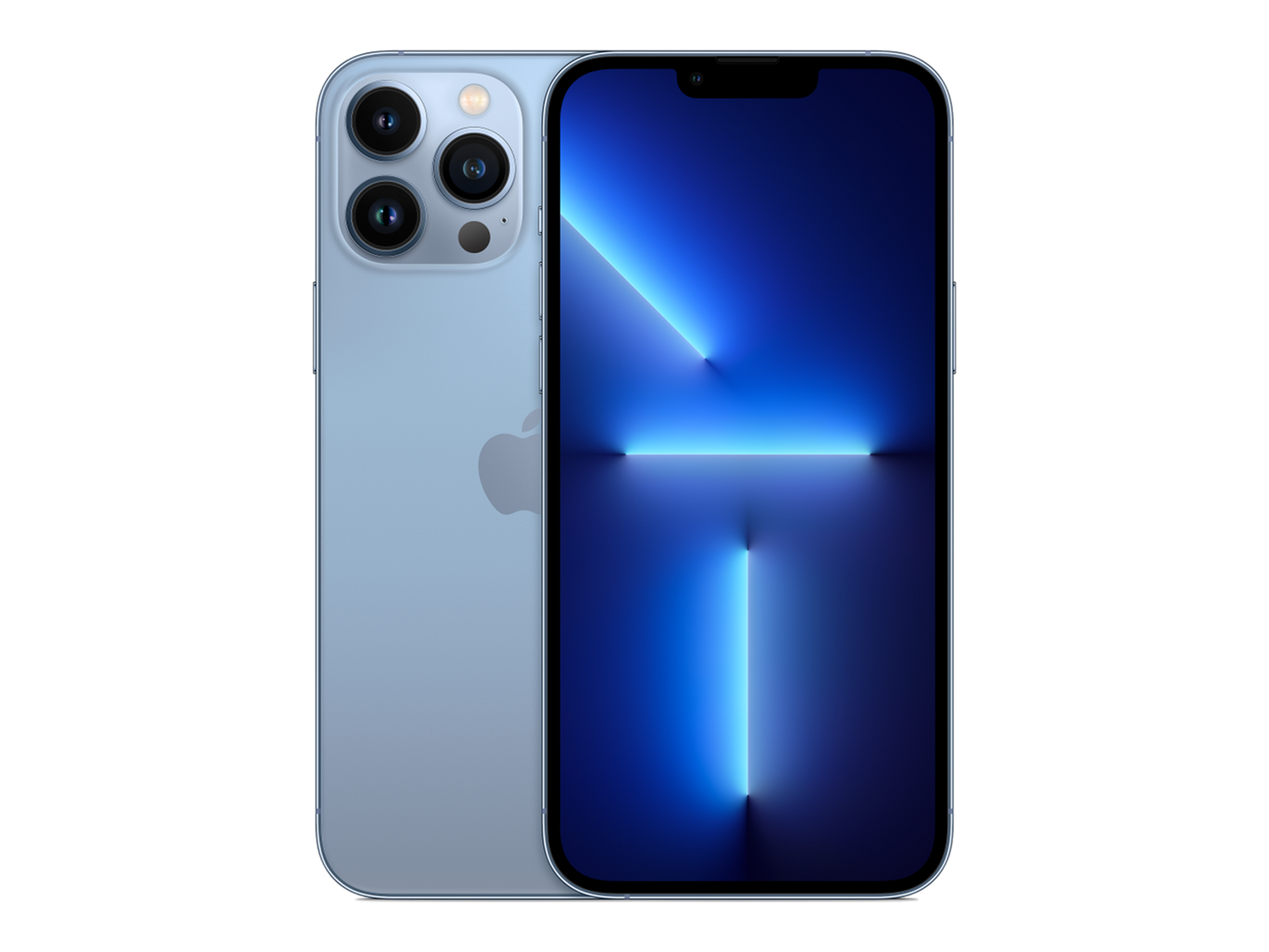iPhone 13 Pro Max תצוגה בצבע כחול