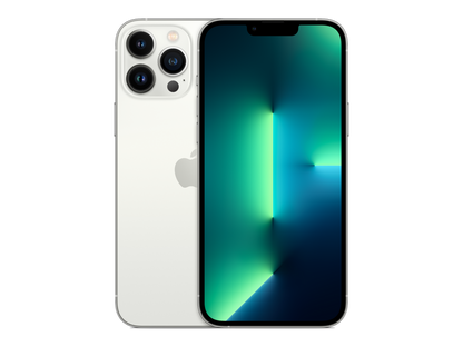 iPhone 13 Pro Max תצוגה בצבע כסוף