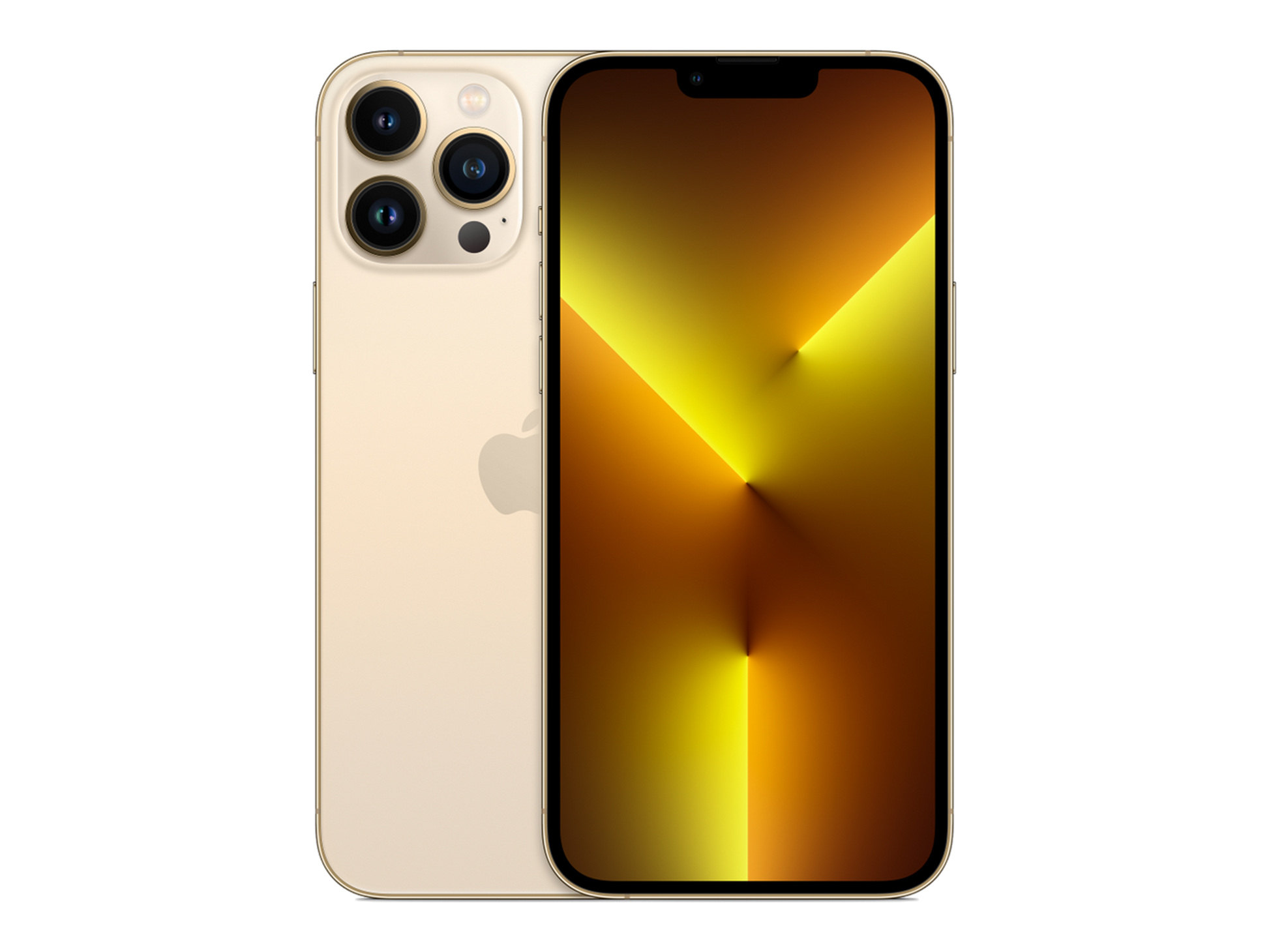 iPhone 13 Pro Max תצוגה בצבע זהב