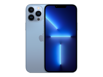 iPhone 13 Pro Max תצוגה בצבע כחול