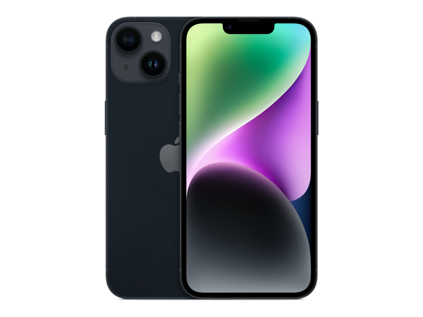 iPhone 14 תצוגה בצבע שחור