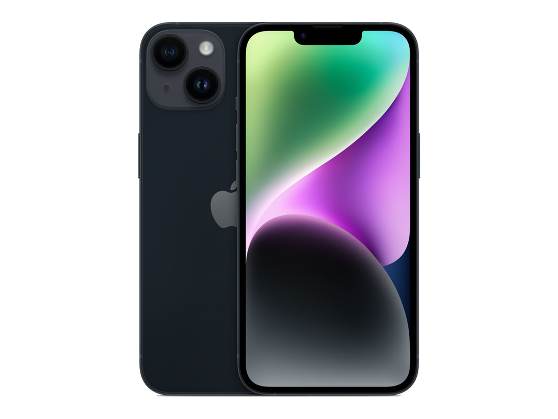 iPhone 14 תצוגה בצבע שחור