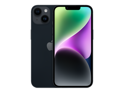 iPhone 14 תצוגה בצבע שחור