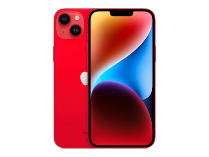 iPhone 14 Plus תצוגה בצבע אדום