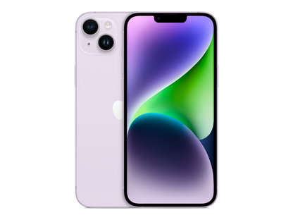 iPhone 14 Plus תצוגה בצבע סגול