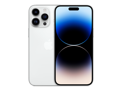 iPhone 14 Pro Max תצוגה בצבע כסוף