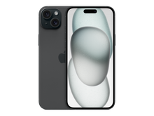 iPhone 15 Plus תצוגה בצבע שחור