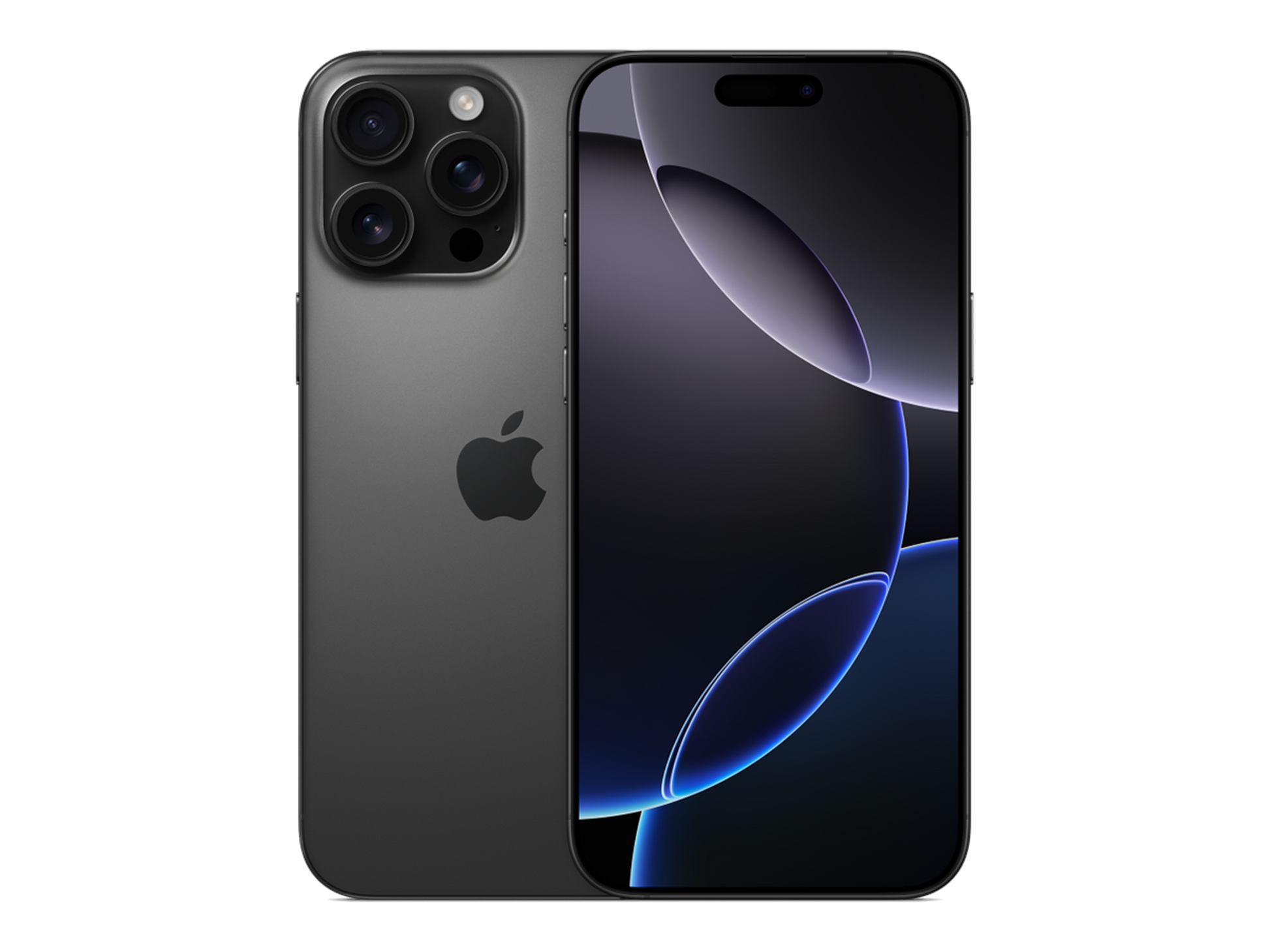 iPhone 16 Pro Max תצוגה בצבע שחור
