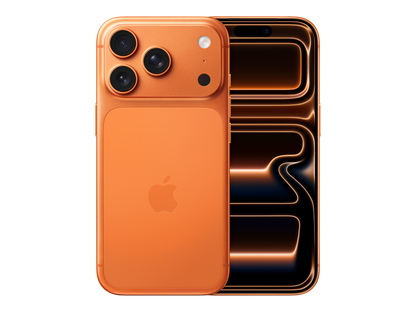 iPhone 17 Pro בצבע כתום