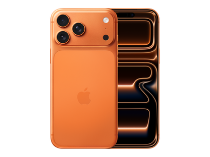 iPhone 17 Pro Max בצבע כתום