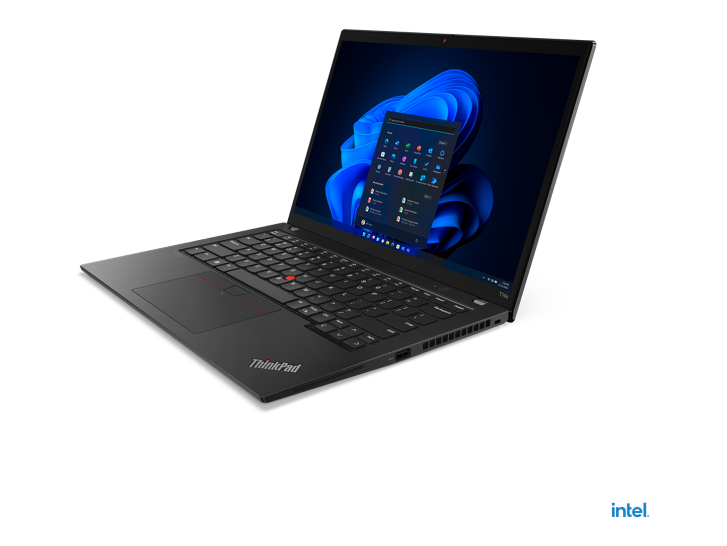 Lenovo ThinkPad T14s Gen 3 i5-1245U 16GB 512GB W11 Pro מחודש בצבע שחור, תצוגה 2