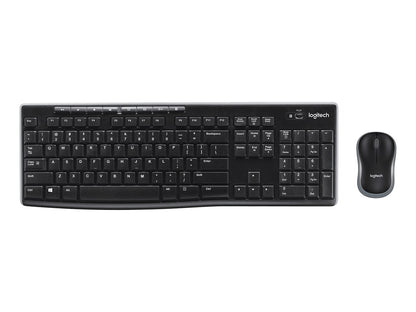 סט מקלדת ועכבר אלחוטי Logitech MK270
