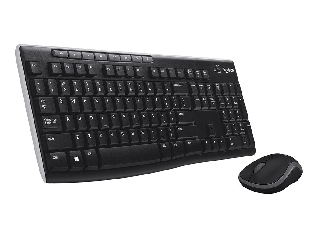 סט מקלדת ועכבר אלחוטי Logitech MK270
