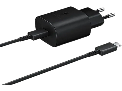 מטען קיר סמסונג וכבל הטענה 25W Type-c
