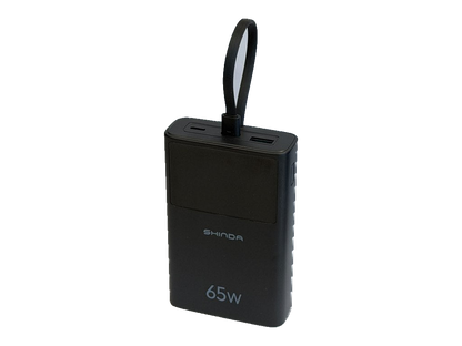 מטען נייד Shinda 20,000mAh עם כבל מובנה