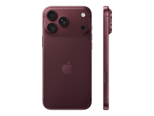iPhone 18 Pro Max בצבע בורדו, מבט מהצד