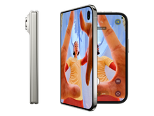 iPhone Duo בצבע לבן, מבט מהצד
